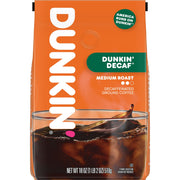 Dunkin' Dunkin' Decaf / 18 Ounce (Pack of 1) / 1 Ground Coffee