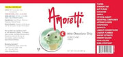 Amoretti Mint Chocolate Chip Compound 2.2 lbs - Natural Flavors, Shelf Stable Even After Opening, Certified Kosher, TTB Approved, Perfect for Baking Applications & Beverages
