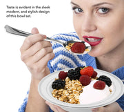 Stock Your Home Silver / 100 Pack / Modern Bowls