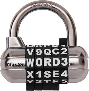Master Lock [Regular Import Goods] Word Variable Type Padlock