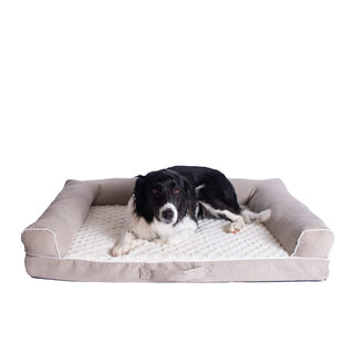 Bed Dog Bed by Armarkat – Medium, foam, beige, ivory, Model D07B