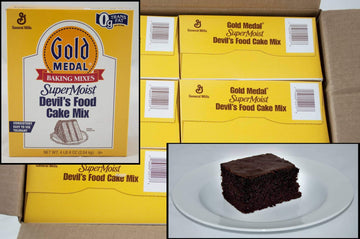 Supermoist Devils Food Cake Mixes 6 Case 4.5 Pound by General Mills – 4.5 pounds, Pack of 6