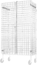 Winco VCG-2436 Security Cage Chrome-Plated - 24 x 36 x 63 in.