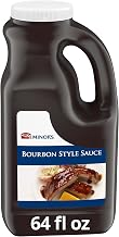 Minor's Bourbon Style Sauce, BBQ, Vegetarian, Marinade, 64 fl oz Jug