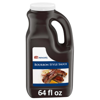 Bourbon Style Sauce by MINOR'S – 4lb 15 oz Bottle (Pack of 1), Model 00050000447862