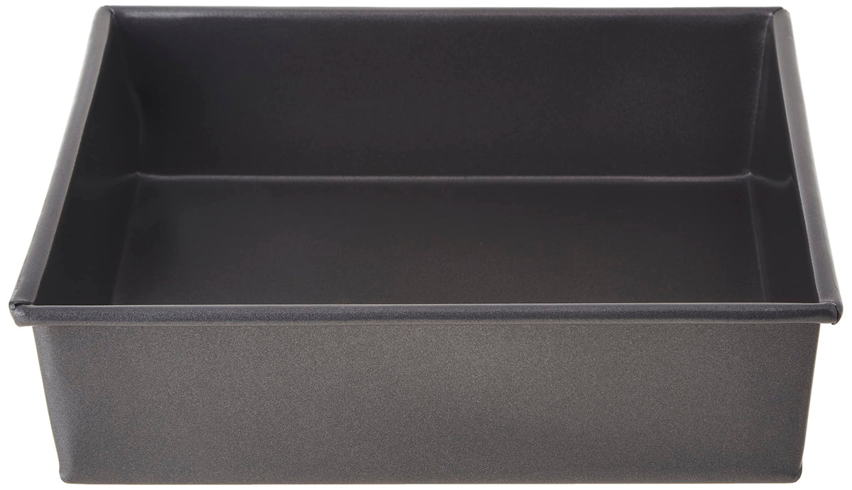 Winco 8" x 8" (Pack of 6) / Square / Black Square & Rectangular