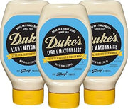 DUKE'S Duke’s Light Mayonnaise Squeeze Bottle, 18 Ounce (Pack of 3)
