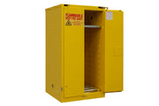 Flammable storage by Durham – 55, Alloy Steel, Yellow, Model 1055SDSR-50