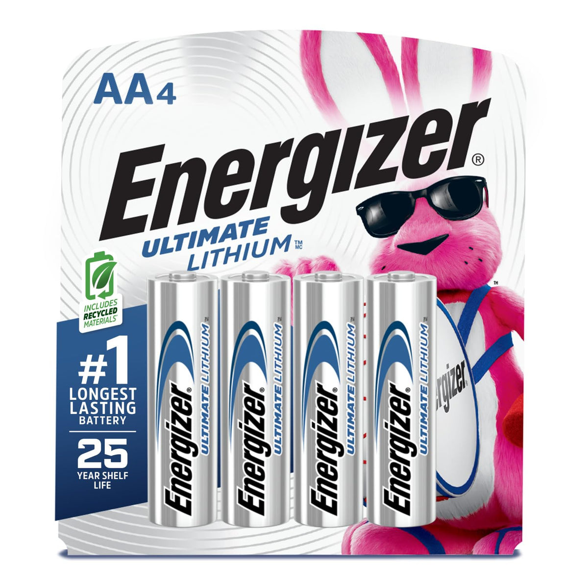 Energizer 4 Count / AA / Multicolor AA