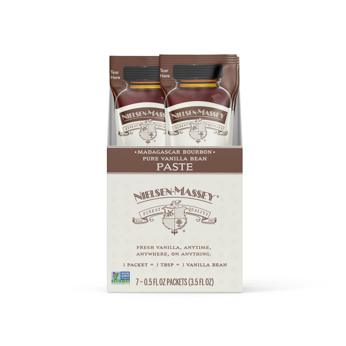 Single Serve Madagascar Bourbon Pure Vanilla Bean Paste by Nielsen-Massey – Stickpack(s)
