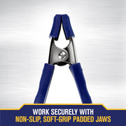IRWIN 1-Inch (Pack of 2) / Blue / Modern Spring Clamps