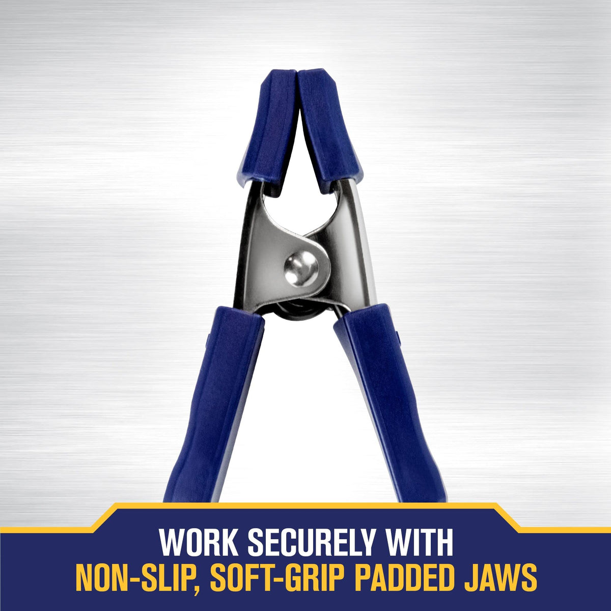 IRWIN 1-Inch (Pack of 2) / Blue / Modern Spring Clamps
