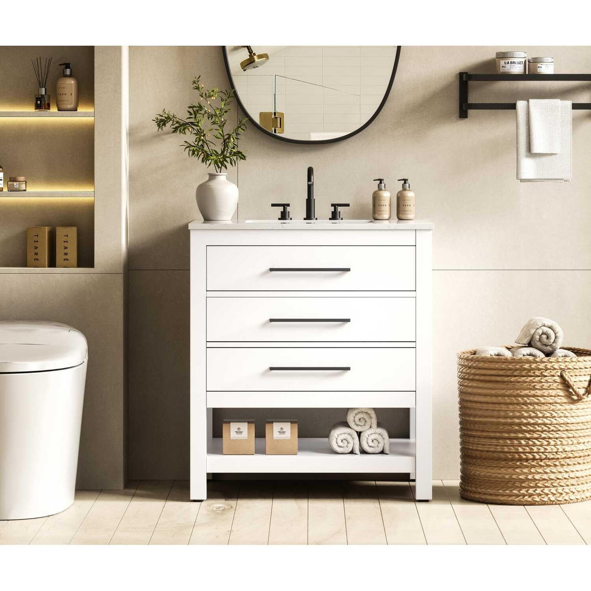 Bathroom Vanity White by karson – White