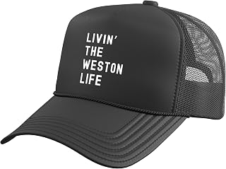 Weston Living The Weston Life Name Trucker Hat with Adjustable Mesh Back