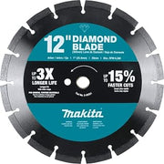 Makita E-02521 12" Diamond Blade, Segmented, General Purpose (Pack of 10)