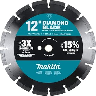 Makita E-02521 12" Diamond Blade, Segmented, General Purpose (Pack of 10)