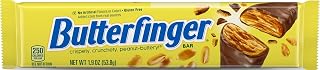 Butterfinger Full Size Candy Bar, 36 Count, Crispety Crunchety Peanut-Buttery On-The-Go Sweet Treat, 1.9 oz Each