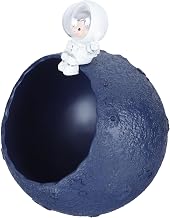 LIFKOME Creative Decorative Tray Resin for Astronaut Ornament Storage Organization, Spaceman Shape Holder Desktop and Home and Office Desktop Use