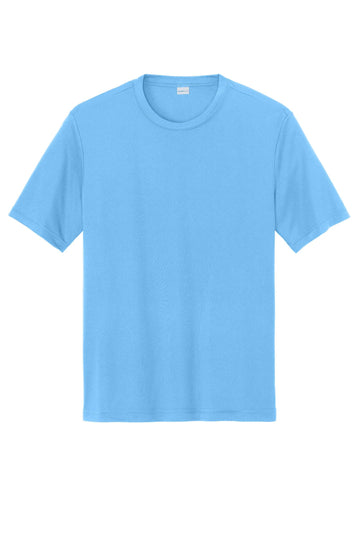 Unisex Tall PosiCharge Competitor Tee Carolina Blue by SPORT-TEK – X-Large Tall, Polyester, Carolina Blue, Model 822942