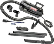 METROVAC Compact Vacuum - Model VNB-83BA, 4.0 Peak HP, All-Steel Construction, 6 Ft Hose, Portable Handheld Design, Blower Function