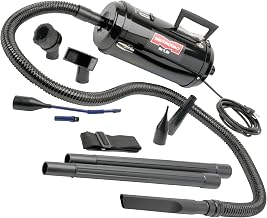METROVAC Compact Vacuum - Model VNB-83BA, 4.0 Peak HP, All-Steel Construction, 6 Ft Hose, Portable Handheld Design, Blower Function