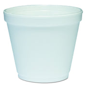 Dart 8SJ12 8 oz Foam Container (Case of 1000) White by SOLO – 8 oz, 8.0 ounces, Foam, White, Pack of 1000