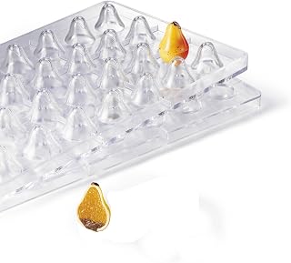 Martellato 20FRUIT02 Chocofruit Chocolate Mold, Pear