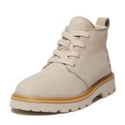 Women's Rowan Way MID WARM LINED CHUKKA BOOT by Timberland – 9, Leather, Rubber, Light Taupe Nubuck