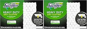 Swiffer Sweeper Heavy Duty Dry Multi-Surface Cloth Refills for Floor Sweeping and Cleaning, Unscented, (Pack of 2)