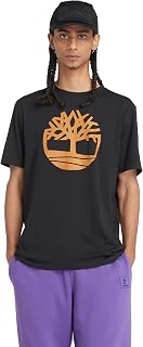 Timberland Mens Tree Logo Short Sleeve Shirt