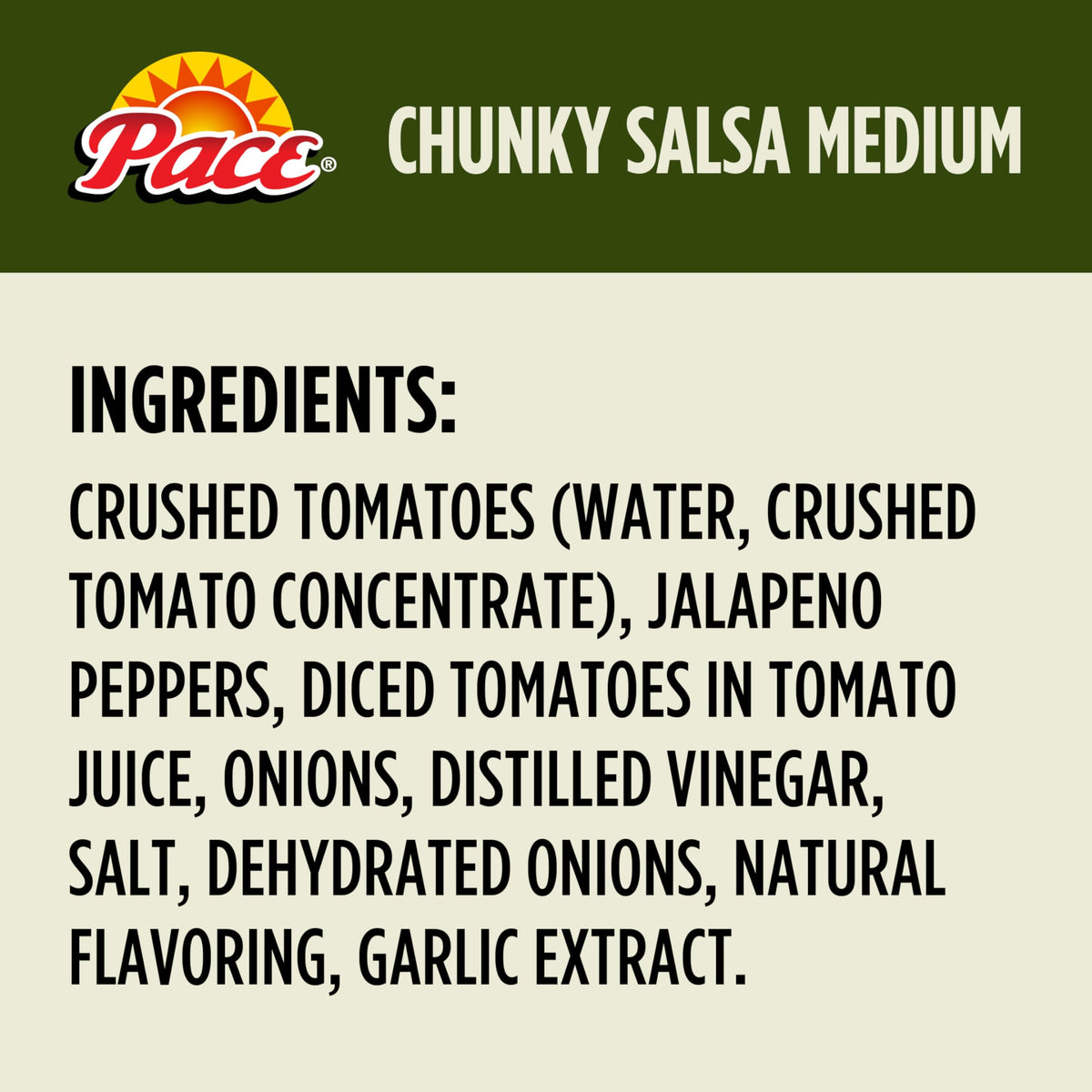 Pace 38 Ounce (Pack of 1) / 1 Salsas