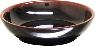 Thunder Group Tenmoku melamine dinnerware collection 9 oz, 5 1/2" bowl (flat), comes in dozen