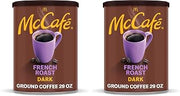 McCafe French Roast, Dark Roast Ground Coffee, 29 oz Canister (Pack of 2)