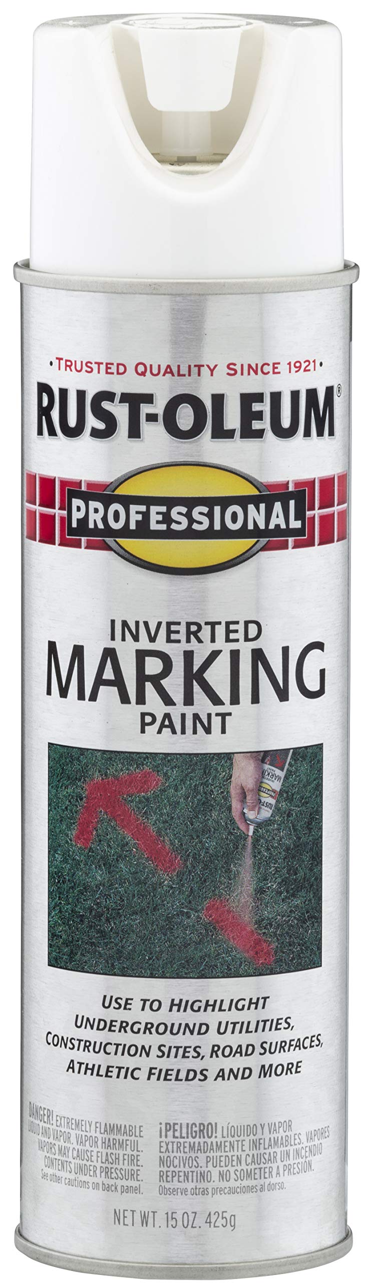 Rust-Oleum 15 Fl Oz (Pack of 1) / White / 1 Spray Paint