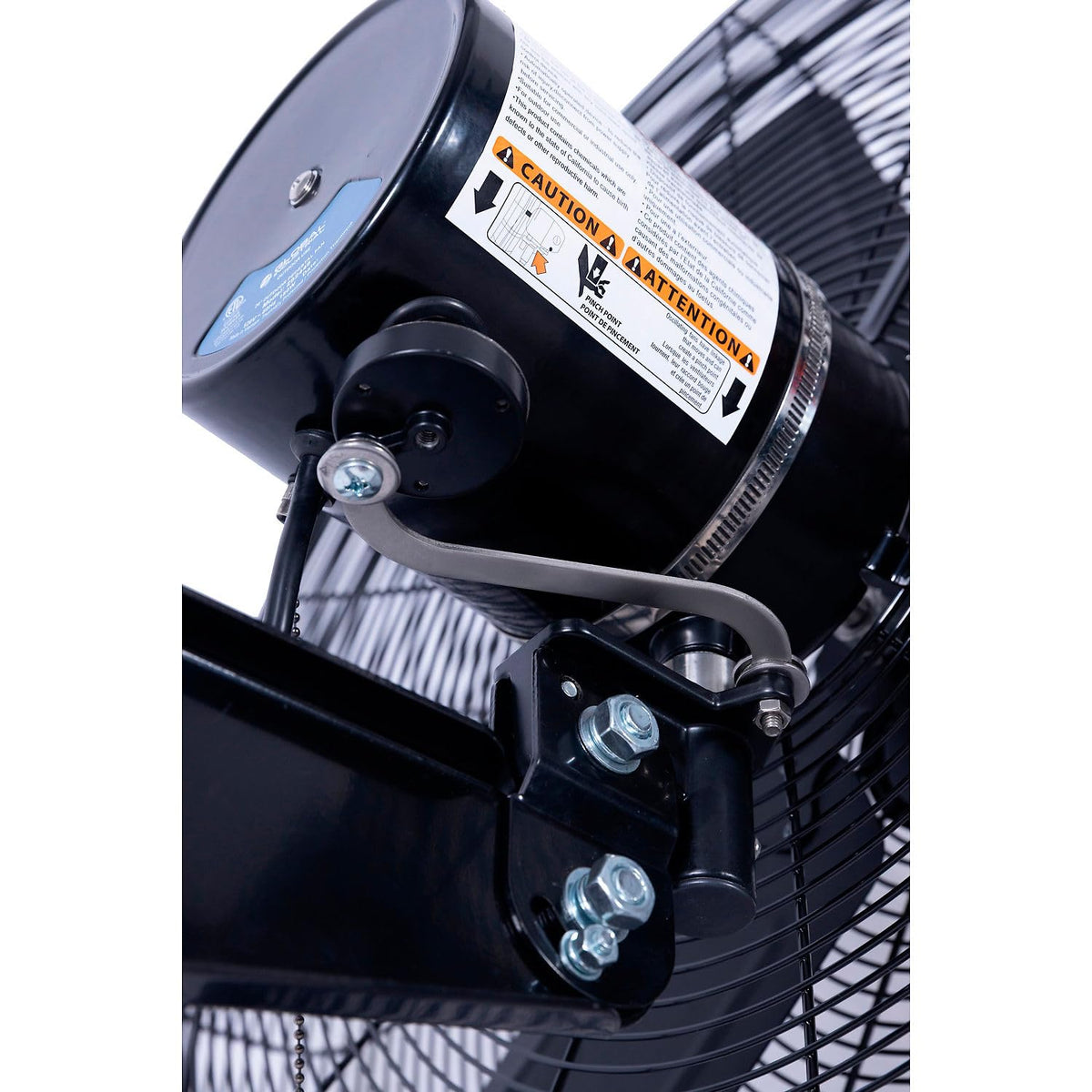 Global Industrial Black / 24" Diameter / Industrial Wall-Mounted Fans