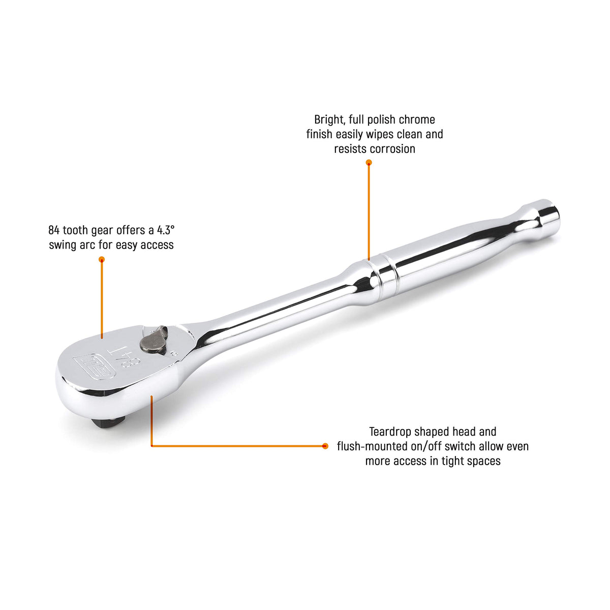 GEARWRENCH 3 Piece / New Version / Chrome Socket Wrenches