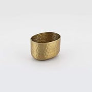 Inc. American Metalcraft ASPG Hammered Aluminum Sugar Packet Holder, Gold, 6-Ounces