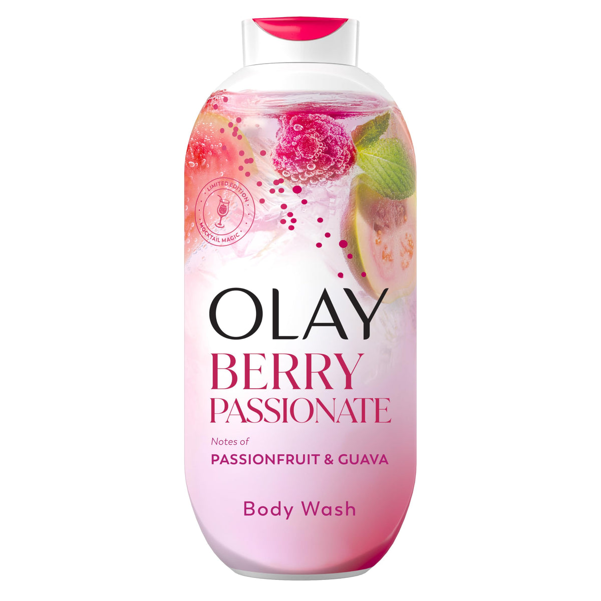 Olay Berry Passionate with Passionfruit & Guava / 22 Fl Oz (Pack of 1) / White Body Washes