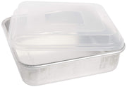 Nordic Ware Natural / 9 x 9 (Pack of 4) / Square Pan with Lid Square Cake Pans