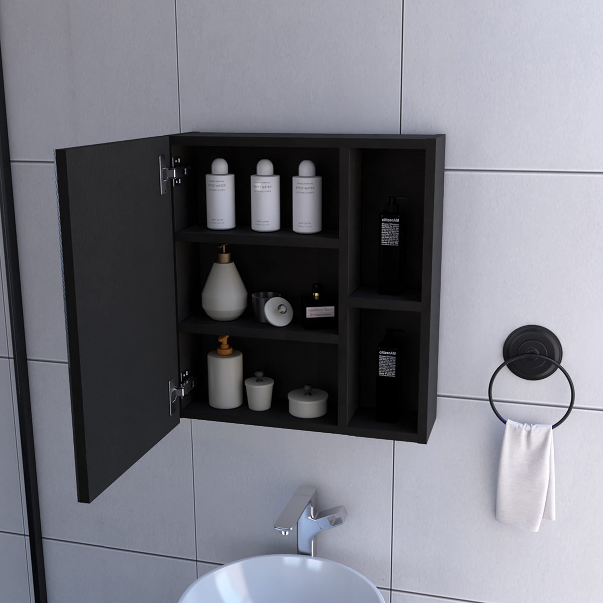 FM FURNITURE Black Wengue / Modern Bath