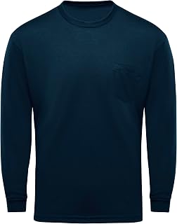 Red Kap Mens Long-Sleeve Performance Core Pocket Tee