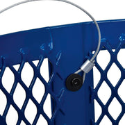 Global Industrial Blue / 23.5 inches (Diameter) x 40 inches (Height) / Industrial Trash, Recycling & Compost