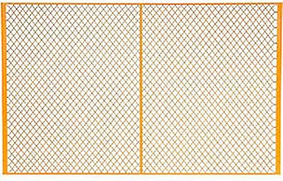 Global Industrial Machinery Wire Fence Partition Panel, 8'W, Yellow