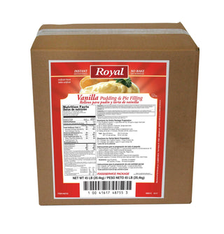 Instant Vanilla Pudding Mix by Royal – 45 Pound