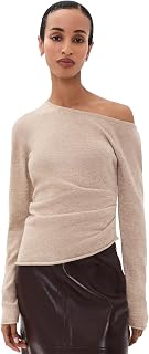 Helmut Lang Women's Draped Wool Top