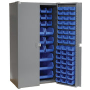 Global Industrial Blue / 38 inches x 24 inches x 72 inches / Industrial Storage Cabinets