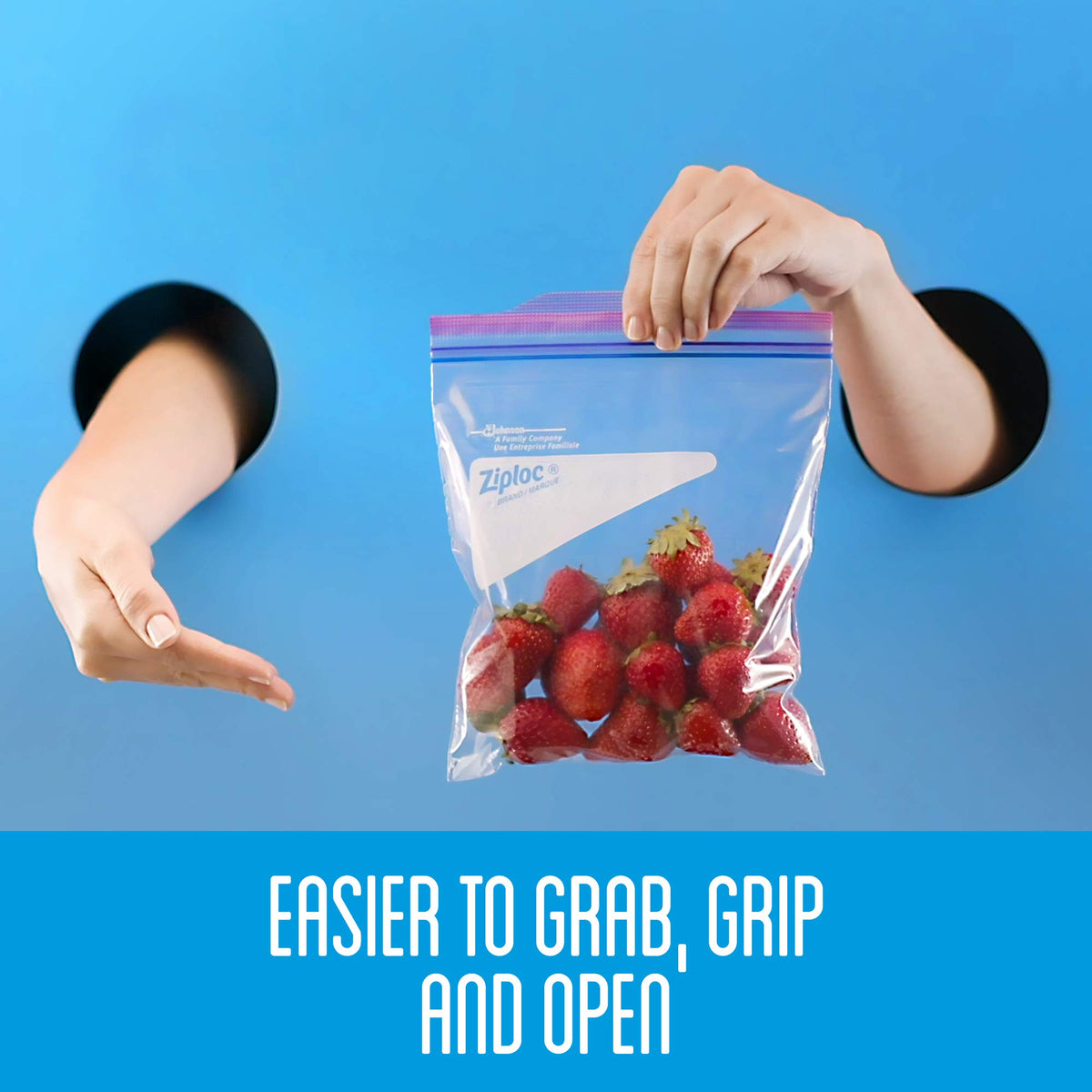 Double Zipper Gallon Storage Bags 20 ea by Ziploc – One Size, 1.0 gallons, Polyethylene (PE), Clear, Pack of 20