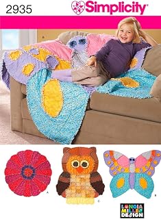 Simplicity 2935 Quilt Sewing Pattern for Children by Longia Miller Design, One Size Each