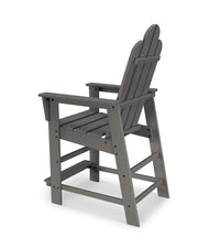 Long Island Counter Chair by Polywood – Plastic, Tangerine, Model ECD24TA