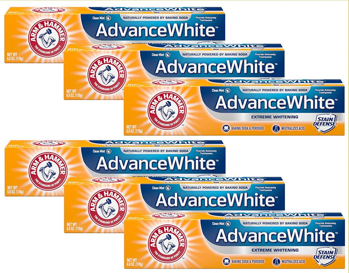 ARM & HAMMER 6 Ounce (Pack of 6) / 1 / 6 Toothpaste
